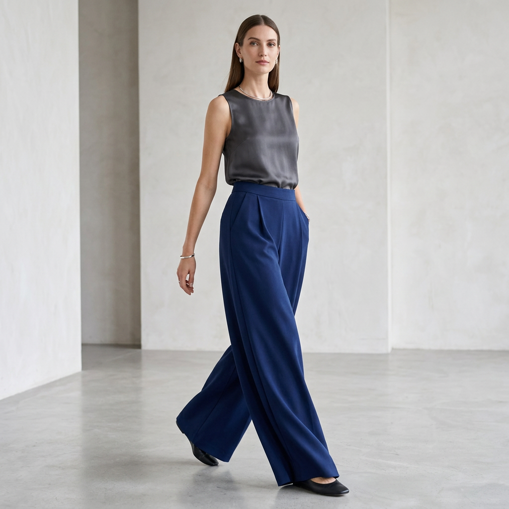 2026/04/1000478383.png Women’s Wide Pants in Royal Blue – Turkish Manufacturing - Image 1