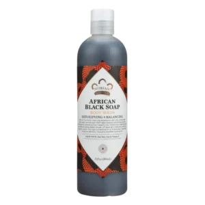 Nubian Heritage African Black Soap Body Wash – 384ml