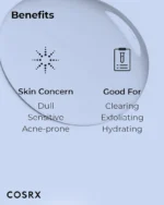 ⁦تونر كوري AHA/BHA لتقشير البشرة وتنقية المسام COSRX – 150 ml⁩ - الصورة ⁦6⁩