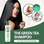 Amos Professional The Green Tea Moisturizing Shampoo – 490ml - Image 2