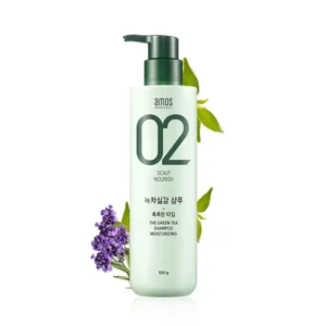 Amos Professional The Green Tea Moisturizing Shampoo – 490ml