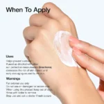Anua Heartleaf Silky Moisture Mild Sunscreen with Panthenol SPF50+ PA++++ (50ml) - Image 7