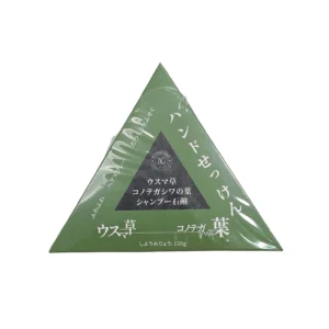 Herbal Solid Shampoo Bar with Usuma & Konotegashiwa Leaf Extract – 120 g – Made in Japan