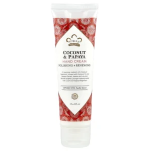 Hand Cream with Coconut & Papaya – Nubian – 118ml