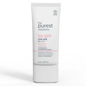 The Purest Solutions Sunblock SPF50+ Blemish Defense – 50ml