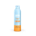 واقي شمس بخاخ شفاف للبشرة الرطبة ISDIN SPF50 – 250 مل