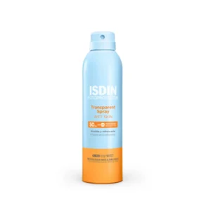واقي شمس بخاخ شفاف للبشرة الرطبة ISDIN SPF50 – 250 مل