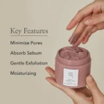 ⁦بيوتي أوف جوسون قناع الفاصوليا الحمراء لتنقية المسام Beauty of Joseon Red Bean Refreshing Pore Mask – 140 ml⁩ - الصورة ⁦3⁩