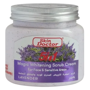 Skin Doctor 5 in 1 Magic Whitening Scrub Cream with Lavender – 330g