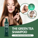 ⁦شامبو الشاي الأخضر لإنعاش فروة الرأس من أموس – Amos Scalp Nourish The Green Tea Shampoo Revitalizing 500 ml⁩ - الصورة ⁦2⁩
