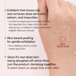 ⁦أمبول تقشير البشرة بالأرز والنياسيناميد للإشراقة والترطيب من Dr.Melaxin – 80 ml⁩ - الصورة ⁦3⁩