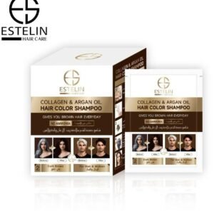 شامبو صبغة الشعر بالكولاجين وزيت الأرغان الخالي من الأمونيا من ESTELIN