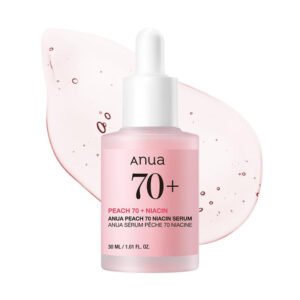 Anua Peach 70% + Niacin Serum for Radiance & Hydration – 30ml
