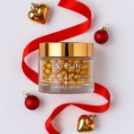 ⁦كريم كبسولات الذهب 24K والكولاجين لمكافحة علامات التقدم في السن 60 جم – ESTELIN 24K Gold & Collagen Age-Defying Capsule Cream 60g⁩ - الصورة ⁦2⁩