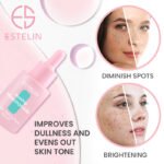 ⁦سيروم الورد والنياسيناميد لإخفاء البقع 30 مل – ESTELIN Rosehip Niacinamide Spots Fading Face Serum⁩ - الصورة ⁦5⁩