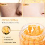 ⁦كريم كبسولات فيتامين C والأربوتين لتفتيح البشرة 60 جم – ESTELIN Vitamin C & Arbutin Brightening Capsule Cream 60g⁩ - الصورة ⁦4⁩