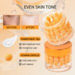 ⁦كريم كبسولات فيتامين C والأربوتين لتفتيح البشرة 60 جم – ESTELIN Vitamin C & Arbutin Brightening Capsule Cream 60g⁩ - الصورة ⁦3⁩