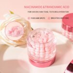 كريم كبسولات النياسيناميد وحمض الترانيكساميك لتوحيد لون البشرة 60 جم – ESTELIN Niacinamide & Tranexamic Acid Whitening Capsule Cream