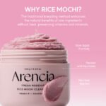 ⁦غسول كوري بالأرز والورد لتنظيف البشرة Arencia – 120 g⁩ - الصورة ⁦2⁩