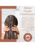 ⁦مجموعة زيت الأرغان للعناية بالشعر وتقليل التقصف (شامبو + بلسم + بديل الزيت) – Skin Doctor Argan Oil Hair Care Set⁩ - الصورة ⁦6⁩