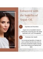 ⁦مجموعة زيت الأرغان للعناية بالشعر وتقليل التقصف (شامبو + بلسم + بديل الزيت) – Skin Doctor Argan Oil Hair Care Set⁩ - الصورة ⁦8⁩