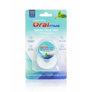 CONCORD Oral Plus Dental Floss Tape Mint Flavoured 50 m