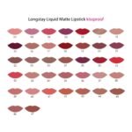 Golden Rose Longstay Liquid Matte Lipstick Warm Red 30 5.5 ml - Image 2