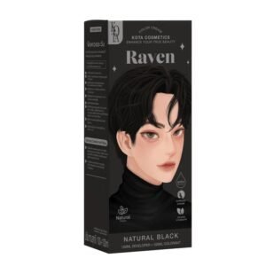 Kota Cosmetics Raven Hair Color – Natural Black | 100 ml