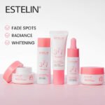 ESTELIN Niacinamide Fade Spots & Whitening Skin Care Travel Set – 5 Pieces