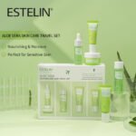ESTELIN Aloe Vera Soothing Skin Care Travel Set – 5 Pieces