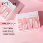 ESTELIN Niacinamide Fade Spots & Whitening Skin Care Travel Set – 5 Pieces - Image 4