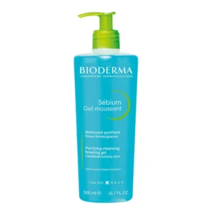 غسول الوجه المنقي BIODERMA Sébium Gel Moussant للبشرة المختلطة والدهنية 500 ml