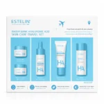 ESTELIN Water Bank Hyaluronic Acid Skin Care Travel Set – 5 Pieces
