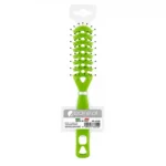 Boreal Skeleton Hair Brush 633/D - Green - Made in Italy