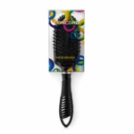 CONCORD Black Anti-Static Hair Brush for Styling & Easy Detangling