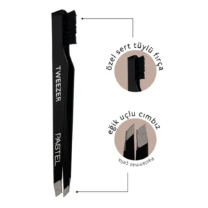 Pastel Single Tweezer With Brush 09