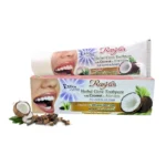 Rasyan Extra White Herbal Clove Toothpaste with Coconut & Aloe Vera – 100g