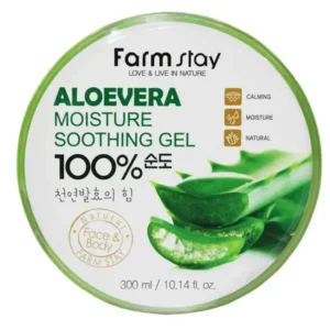 Farmstay Aloe Vera Moisture Soothing Gel for Face & Body 300 ml
